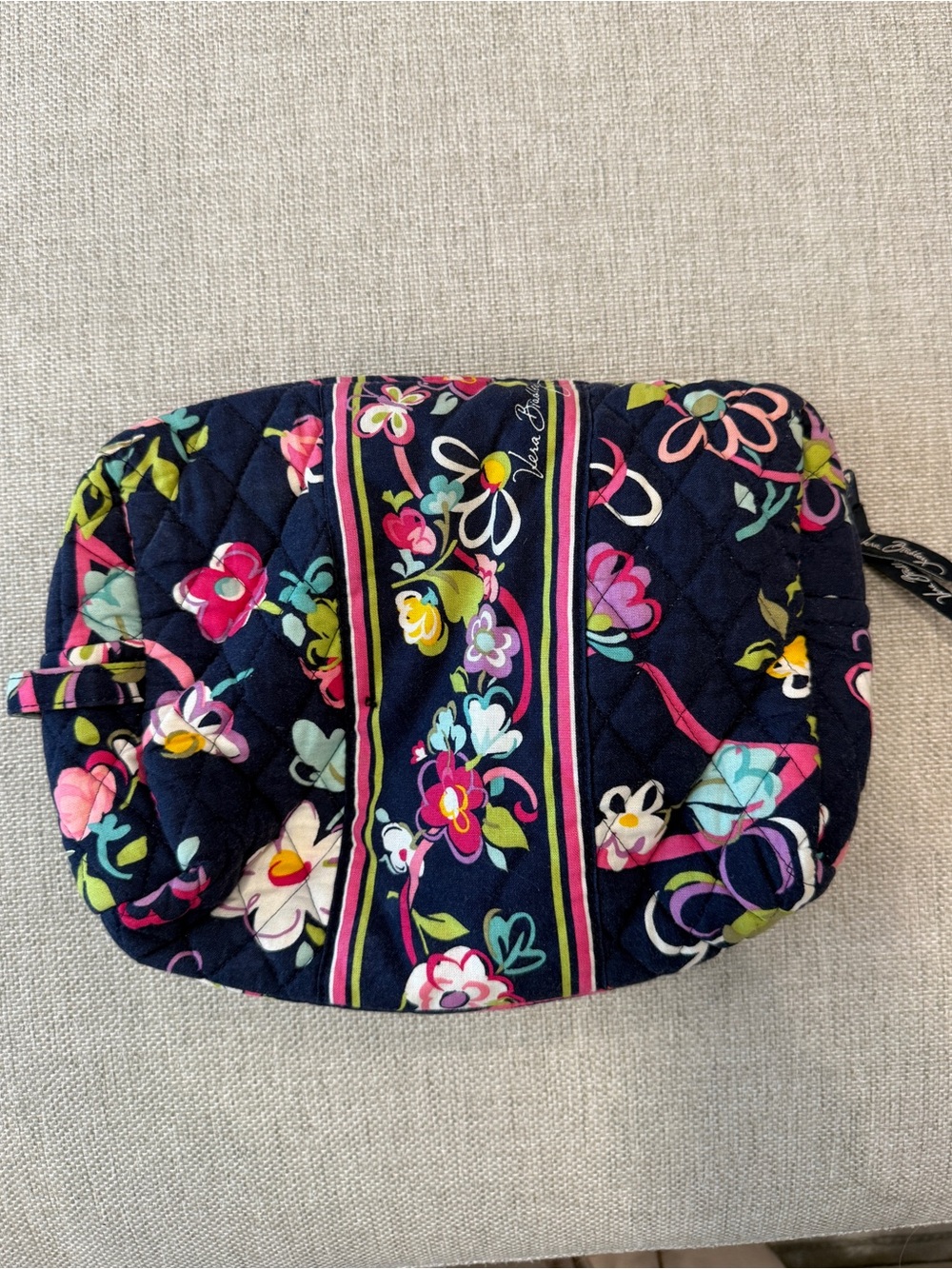 Vera Bradley Quilted Cosmetic Bag